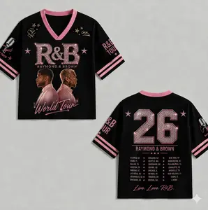 [Jersey Shirt] Raymond & Brown Music Art 2026 Boxy Mesh Jersey Best Gift for Music fans Tee