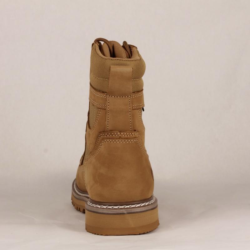 Men's Closed Tactical Work Boots - Footwear Comfort Bota Slip Resistant Steel Toe