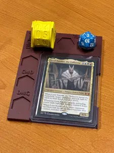 MTG Commander Zone Tray | EDH Life, Tax & Damage Tracker