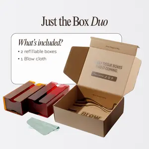 Blow Box Duo (2 boxes + 0 tissue packs)
