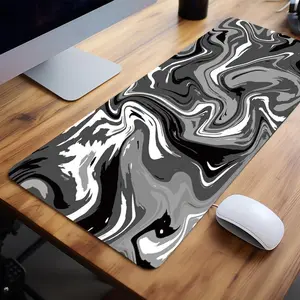 Abstract mouse pad, office accessories mouse pad, non slip keyboard and mouse pad, home desk gaming computer accessories, home decoration creativity, gaming accessories