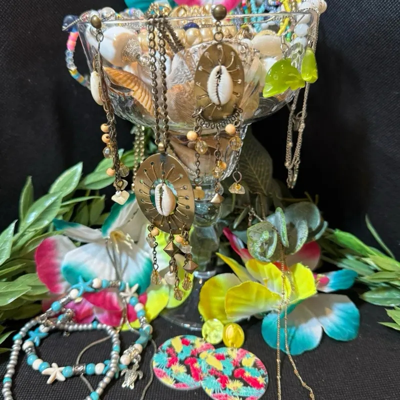 Mystery Jewelry Jar/Summer Beach Vibes