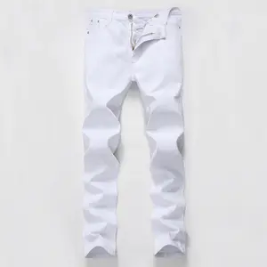 Men's Skinny Slim Fit Stretch Straight Leg Comfy Fashion Denim Jeans Pants