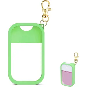 Case Compatible with  Hand Sanitizer Spray, Protective Case with  for Power Mist and Glow Mist 1 fl oz, Hand Sanitizer Spray Accessory (Green, 1 Pack)