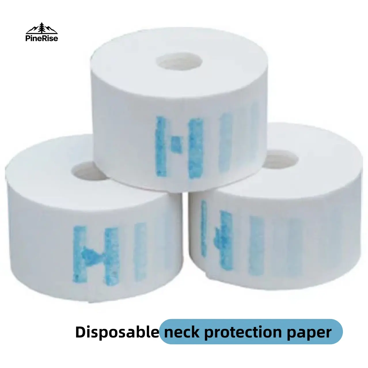 PineRise Disposable Waterproof Hairdressing Neck Strap - Salon Barber Paper Neck Cover Wrap, Sanitary Bag Accessory for Salon Travel Use, Summerwins