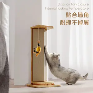 Durable Cat Scratcher Corner Stand Sisal Rope
