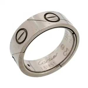 Pre-owned Cartier Astro Love Ring 18K White Gold by Rebag