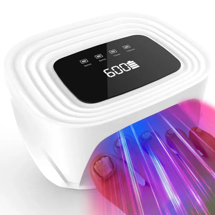 iKeener Nail Fungus Laser Device FDA Cleared with 15 Blue & 24 Red LEDs Cordless Portable 3-10 Min Sessions for Healthy Clear Nails Fingernail & Toenail Care