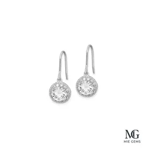 Eclat Halo Earrings