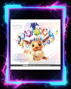 Pokemon TCG Scarlet & Violet Elite Trainer Box - Prismatic Evolutions of The Pokemon TCG (1 Fully Illustrated Promo Card, 9 Booster Packs & Premium