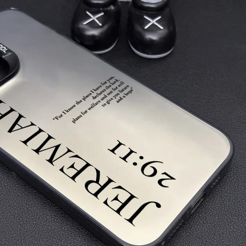 Jeremiah 29:11 IMD Laser Crafted Phone Case, amilitary grade Christ phone case that is resistantto drops and scratches, suitable for iPhone 17 Air16 15 14 Plus 13 12 11 Pro Max Plus XR XSSamsung Galaxy S26 S25 S24 S23 S22 S21-ZQ110  O5