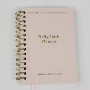Daily Faith-Based Planner - Devotional Journaling Prompts, Calendar Planning, and Daily Planning - by Steadfast and Sustained