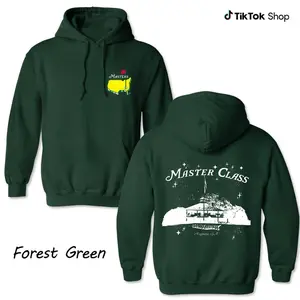 [Flash Sale Up To 50%] Masters Class Augusta Hoodie, Golf Tournament Hoodie, Vintage Augusta Golf Club Design, Trendy Gift For Women & Men