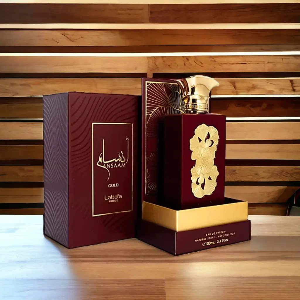 Lattafa Ansaam Gold Women's Eau de Parfum, 3.4 oz (100ml) 3 to 3.9