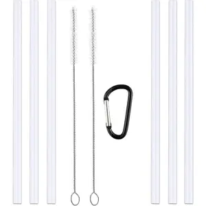 Straw Replacement, 6 Pack - Compatible with 32 oz, 40 oz, 64 oz Bottles