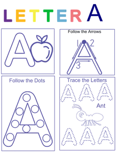 Endless ABC Practice: Reusable Tracing Workbook