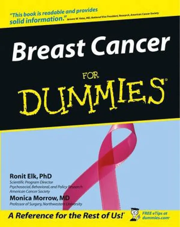 USED Book - Breast Cancer for Dummies by Ronit Elk (Paperback) - english