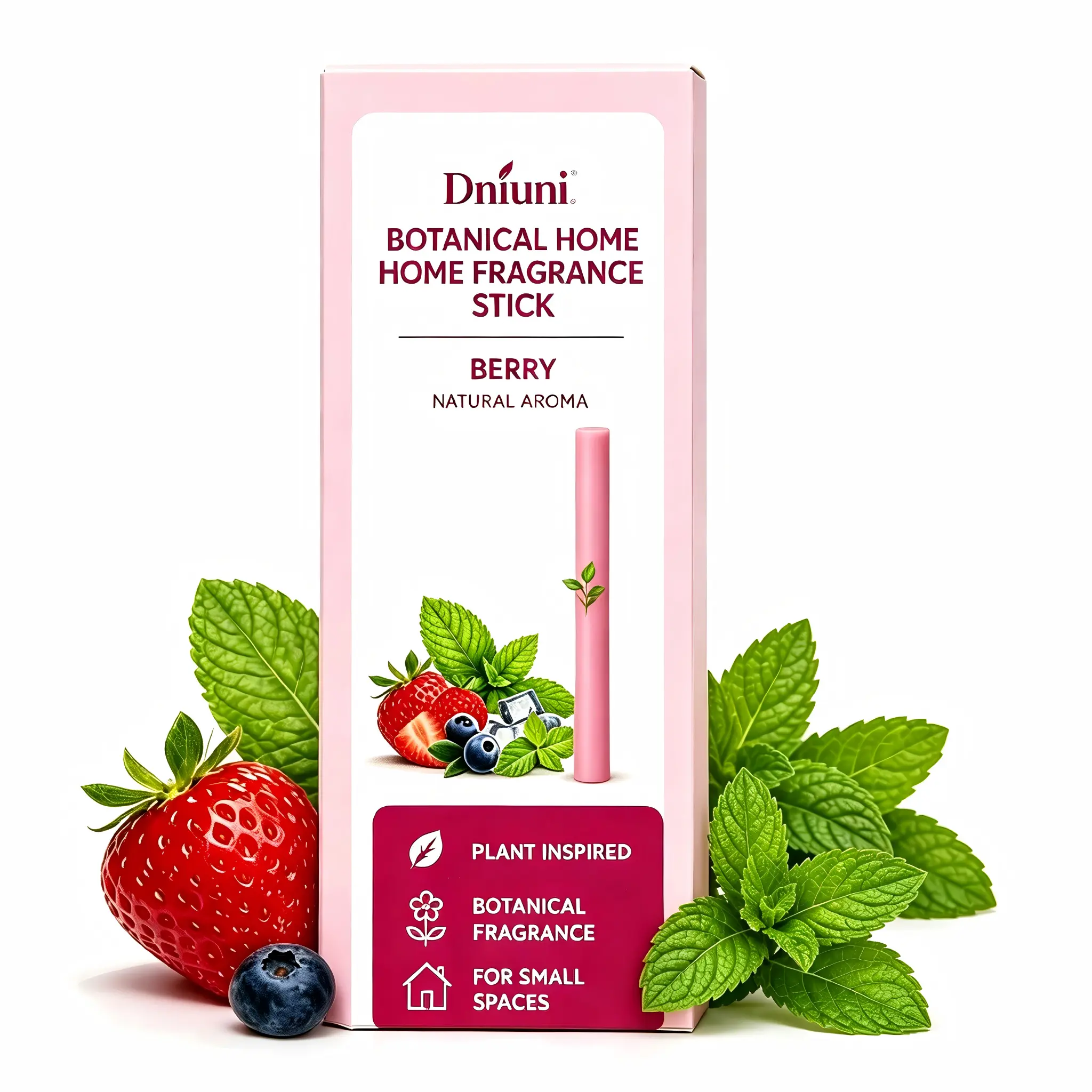 Natural Herbal Plant Aroma Pouch, Household Fragrance Sachet With 2 Optional Unique Scents: Herb Mullein Mint, Strawberry