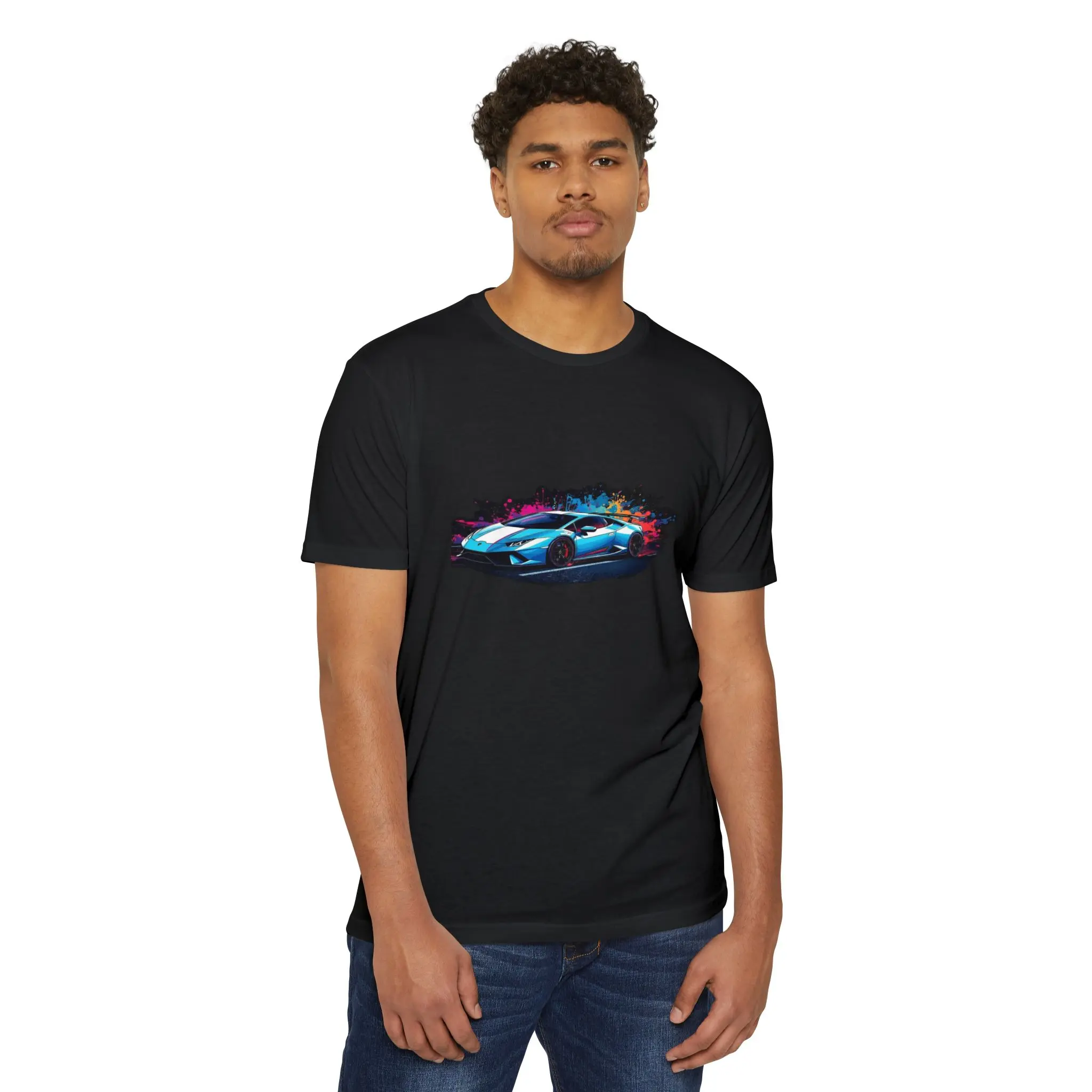 Lamborghini Hurican T-Shirt, Racing Supercar Graphic