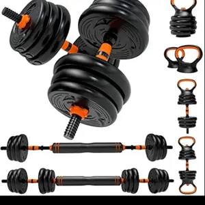 Set Dumbbells Adjustable CANMALCHI 44Lbs untuk Latihan Indoor