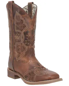 Laredo Women's Dionne Western Boot Broad Square Toe - 5972