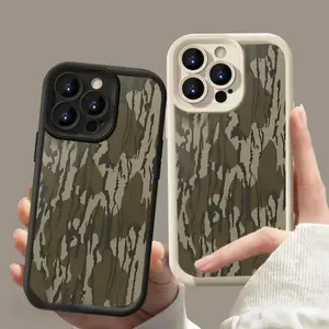 Mossy Oak Bottomland Camo Case for iPhone 17 16 15 14 13 12 11Pro/Pro Max/Plus/Air | Aesthetic Hunting Phonecase | Durable Accessories Protection Gift