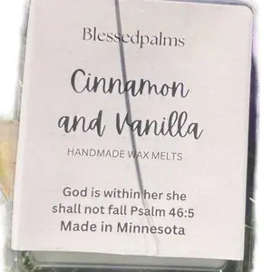 Cinnamon + Vanilla Wax Melts for a Cozy Home Atmosphere
