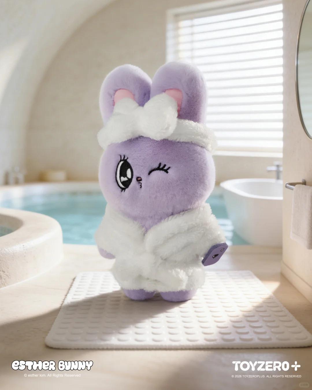 Esther Bunny Fashion in Motion Plush Keychain Series Blind Box Plush Blind Box Cute Anime Vinyl Plushies Collectible Birthday Gifts for Girls Perfect New Year Gift, Unique HolidayHome & Office Decorations