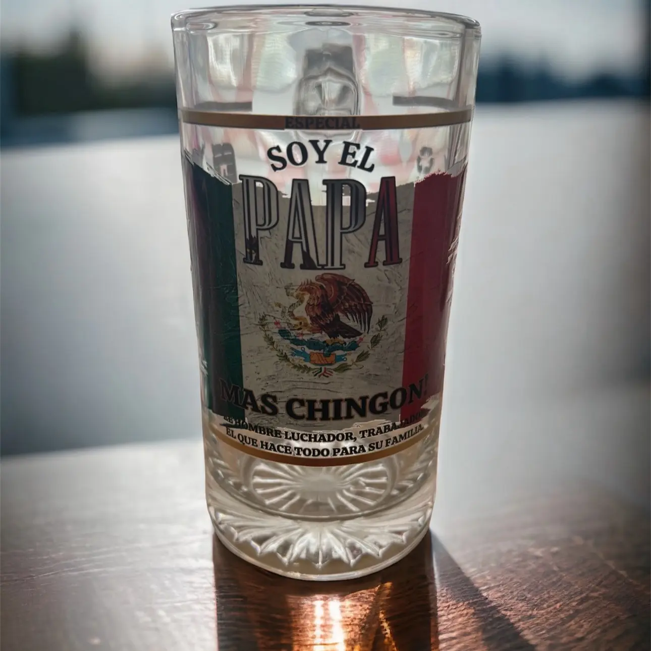 26oz Papa Mas Chingon Beer Stein