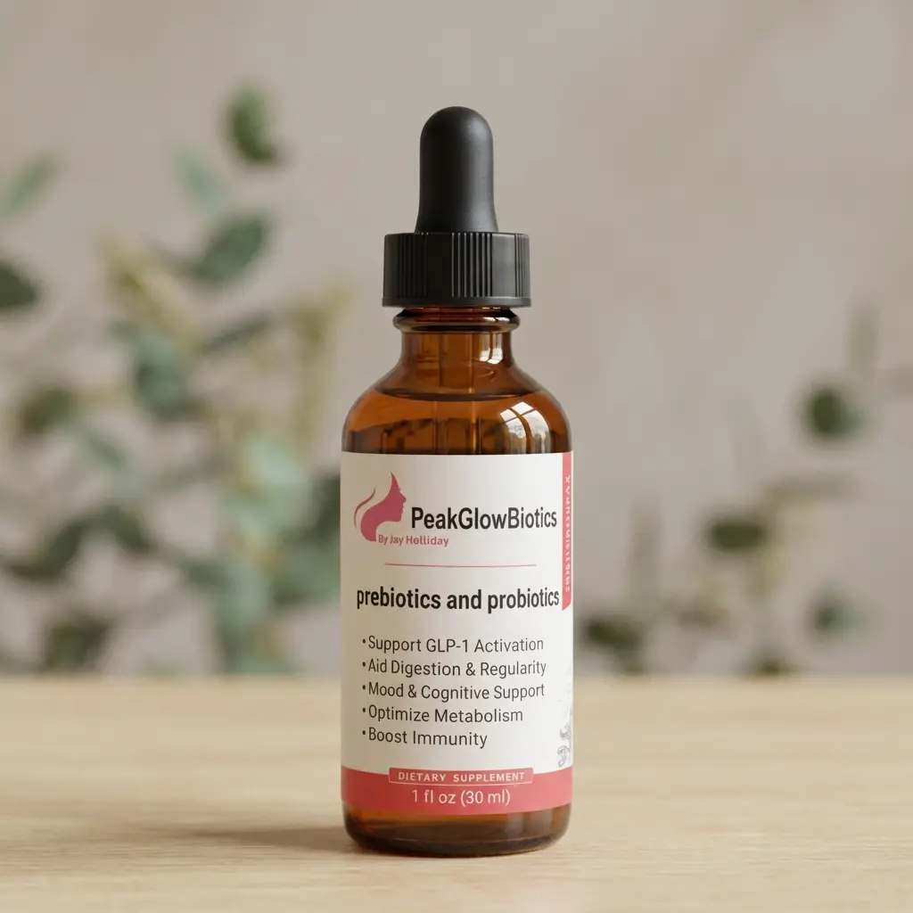 PeakGlowBiotics Prebiotics and Probiotics Drops Digestion Metabolism and  Immunity Support 1 FL OZ - TikTok Shop