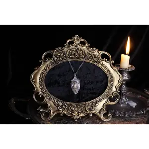 Silver Mermaid Treasure Necklace