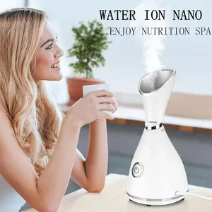 UK Plug Face Steamer SPA Facial Humidifier Vaporizer for Ultimate Skin Hydration & Care Reduce Blackheads Minimize Blemishes Compact Efficient