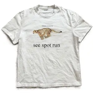Cheetah see spot run tee Size S-5XL