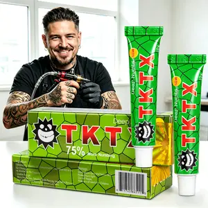 TKTX Tattoo Numbing Cream - Limited Edition75% Very Strong - For Painless Tattooing - Tattoo External Cream (10g)