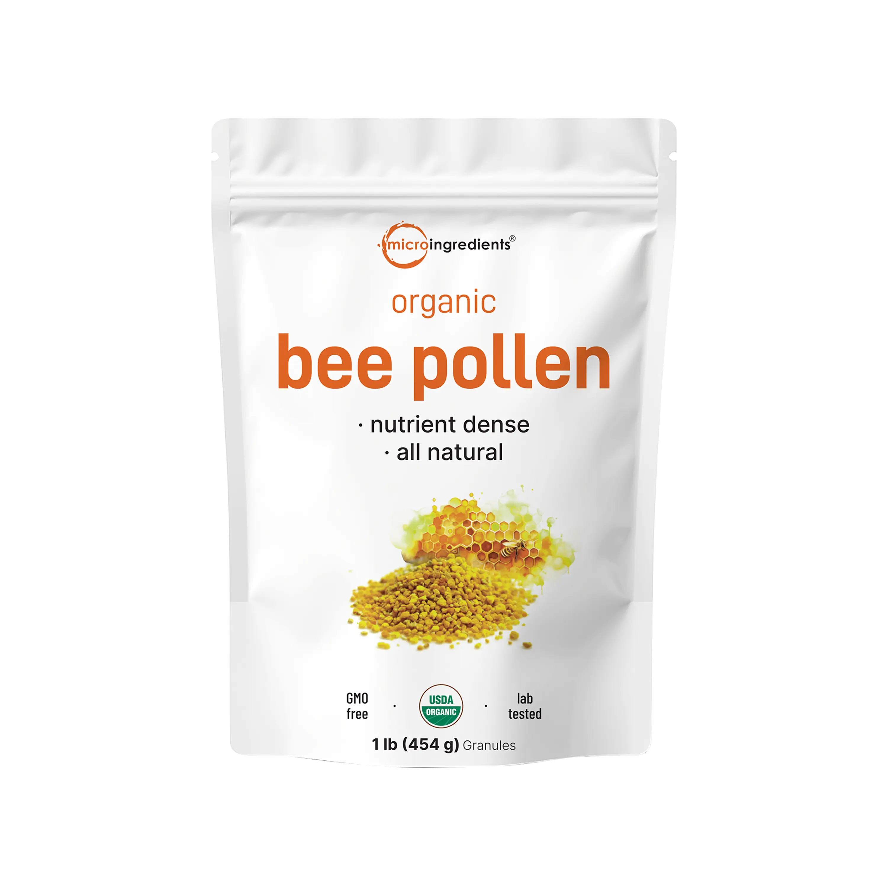 Micro Ingredients Premium Organic Bee Pollen Granules Micro Ingredients Premium Organic Bee Pollen Granules