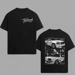 SVT Lightning Trokiando T-Shirt – Bold Graphic Tee for Truck Lovers, Unisex Cotton Top with Streetwear Vibes, Perfect for Car Enthusiasts & Summer Menswear Looks funny tshirt addicted tops men gifts boxy fit shirt good graphic tees