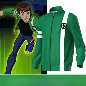 Ben10 Alien Tian Xiaoban 3D Zipper Sweater Cardigan Men's & Women's Hoodies Cosplay Anime Menswear Sweatshirts Casual Long Sleeve Winter Tops
