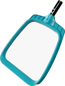 POOLWHALE Professional Pool Skimmer Net - Fine Mesh Bag, Heavy-Duty Swimming Leaf Cleaning Tool, Fast Debris Pickup Removal, Fits Standard Swimming Pool Poles (No Pole Included)