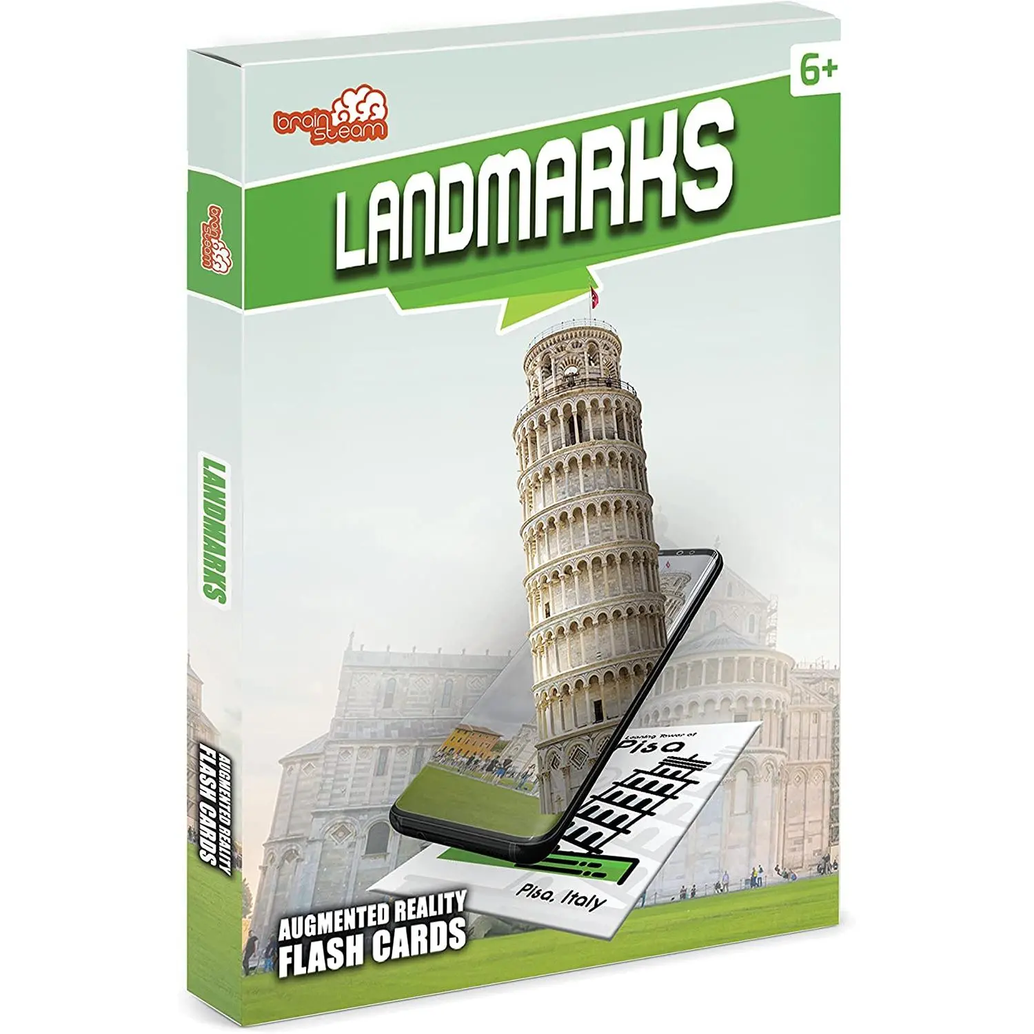 Landmark Flash Cards - 4D Augmented Reality Flash Cards - Bold Pack