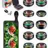 APEXEL Aluminum 11-in-1 Mobile Phone Lens Kit - Detachable Camera Lenses with Easy Swap Design, Star/Kaleidoscope Filters, Fisheye, Wireless Remote, Clamp Mount, Enhanced Photography Accessories for iPhone Samsung Smartphones, Travel Gadget