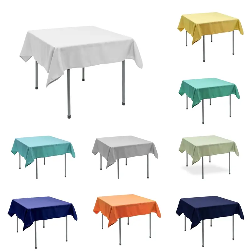 Overlay Polyester Table covers60 x 60 - Perfect for Parties and Events