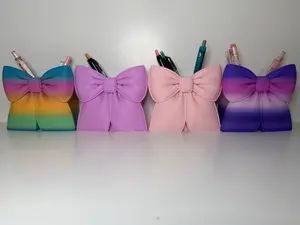 Puffy Bow Pen Holders
