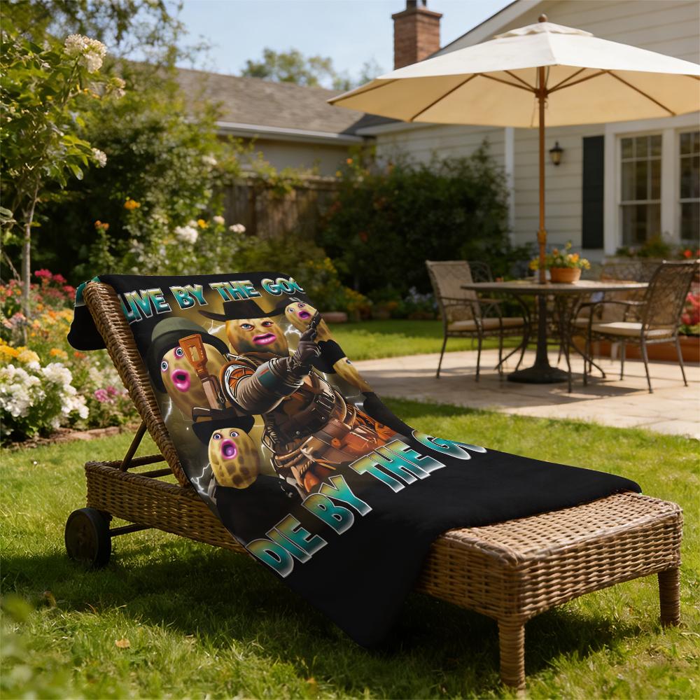 Live By The Goop Die By The Goop Funny Peanut Meme Print Flannel Blanket Cooling Blanket Homegoods Soft Cozy For Bedroom Living Room Sofa Couch For Meme Lovers Teens Adults Perfect Gift Suitable for all four seasons