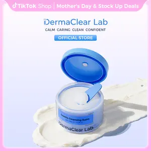 【Mother's Day Gift】DermaClear Lab Gentle Cleansing Balm | Sensitive Skin, Centella & Houttuynia | Magnetic Spoon | 100g Summervibes