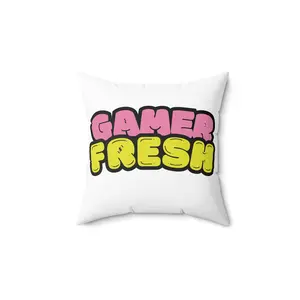 Gamer Fresh | Gamer Bubble Gum Pillow | White –  Cozy Gamer Capsule Collection By Gamer Fresh