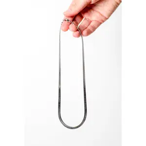 Zoe Chain Necklace Silver