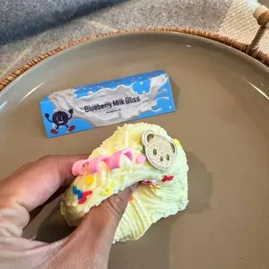 Vanilla Bear Ice Cream Taba Squishy - ADHD Stress Toy