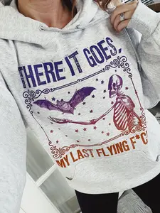 My Last Flying F Ombre Unisex Pullover Hoodie