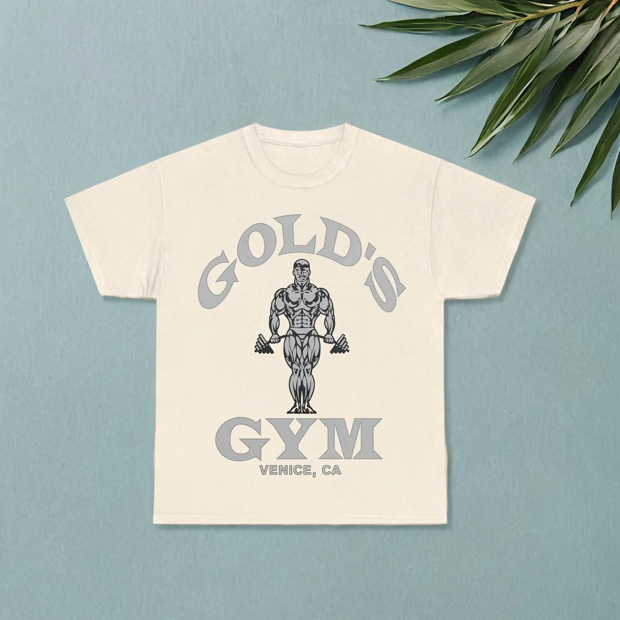 Gold's Gym Venice Beach Vintage Graphic Tee, Classic Design for