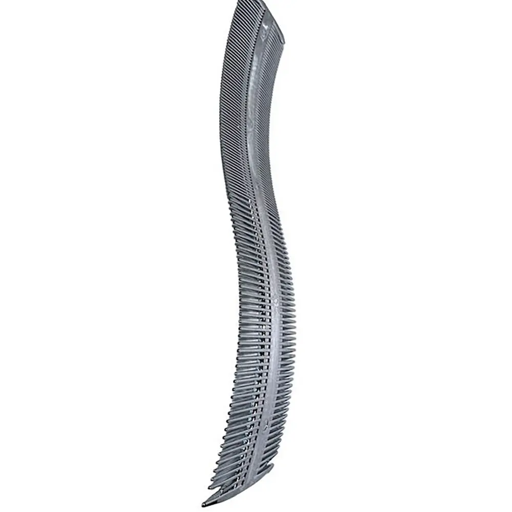 JIGGSAWMILLIONS Silver Curved Comb - All Purpose Combs, All Hair Types, Detangling & Styling Comb hair brush